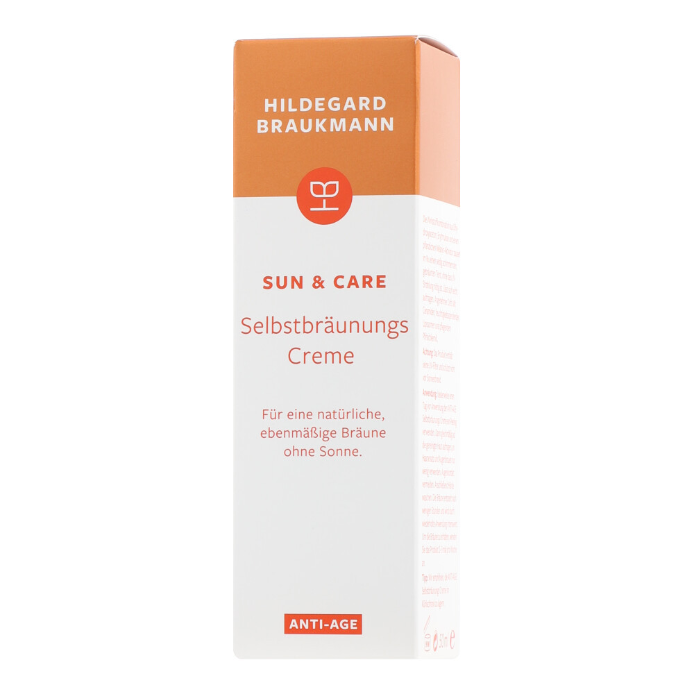 Антивозрастной крем Hildegard Braukmann Sun - Care - Selbstbräunungscreme, 50 мл