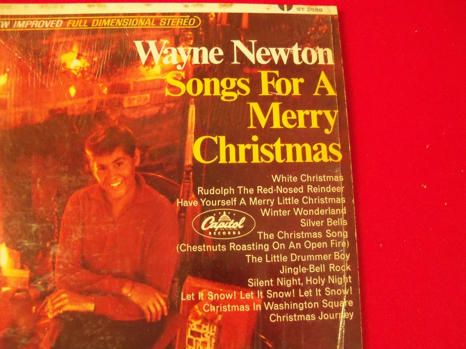 WAYNE NEWTON 60'S HOLIDAY LP"TO WISH YOU A MERRY CHRISTMAS"CLASSIC VINTAGE VINYL - Image 3 of 4