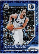 2024-25 Donruss Optic #54 Spencer Dinwiddie Fast Break Blue #/49