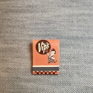 VIP's Restaurant Cheyenne Home of the Big Boy Matchbook