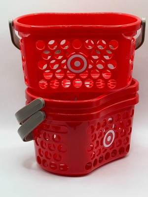 Target Mini Shopping Basket - Spritz - *Brand New* Hard to Find - Lot of 3
