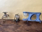 1983 Vintage Star Wars Jabba The Hutt Play Set Accessories, Pipe, Bowl Salacious