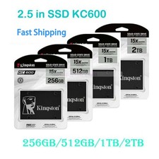 New Kingston 2.5 inch SSD KC600 1TB 2TB Solid State Drive SKC600MS lot