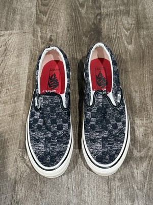 Vans Vault Jim Goldberg Raised By Wolves Slip On LX Mens Size 9 rare EUC