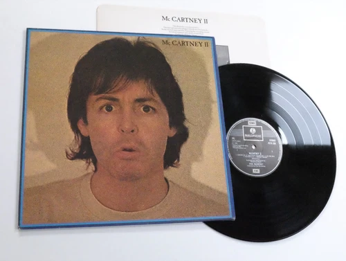 PAUL McCARTNEY II LP N MINT Rare 1980 UK 1st Factory Sample Promo 2 Beatles