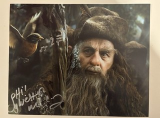 Sylvester McCoy Signed Autograph Doctor Who the Hobbit Sense8