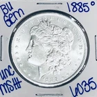 1885 O BU UNCIRCULATED MORGAN SILVER DOLLAR AUTHENTIC U.S.MINT FREESHIPPING 6035