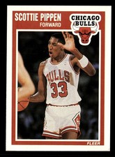 1989 FLEER #23 SCOTTIE PIPPEN BULLS