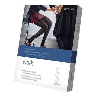 Belsana work AG M grap.Stayups nachtblau mit Spitze  · 2 St · PZN 16220258