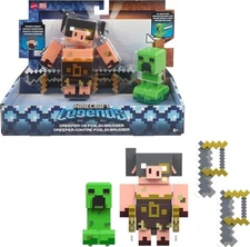 Minecraft Legends Figures Pack of 2 Multicolor 325 Inch Action Toys