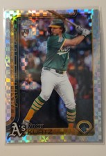 2025 Topps Chrome Update Series - Nick Kurtz #USC178 X-Fractor (RC)