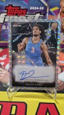 2024-25 Topps Finest Basketball Dillon Jones Base Auto
