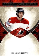 Duncan Keith Team Canada Program of Excellence 2017-18 UD The Cup Blank Back