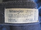 W@W!! Very Rare US Wrangler NOS Premium Med Gray Denim (Real) Jeans   NWoT 2002 — photo 2
