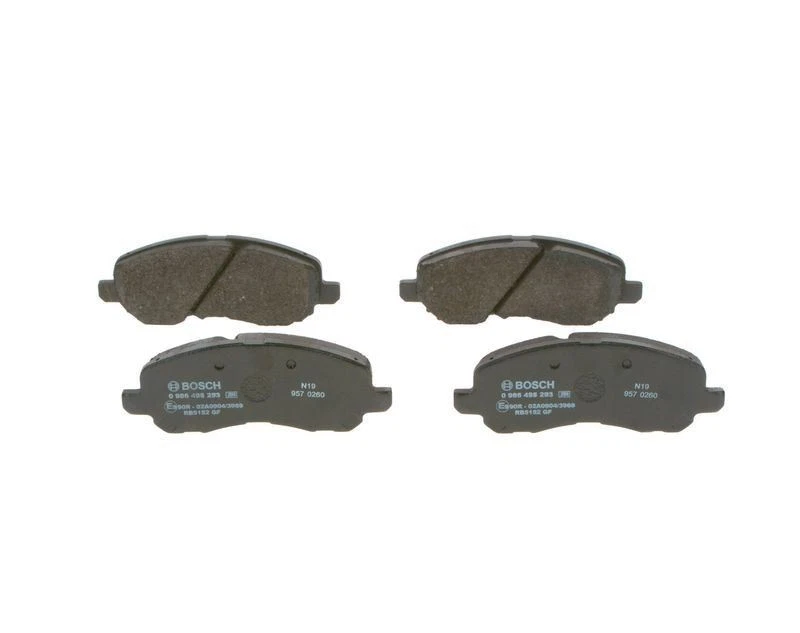 BOSCH Front Brake Disc + Brake Pads Fits Chrysler Citroen Mitsubishi ASX Peugeot - Image 3 of 3