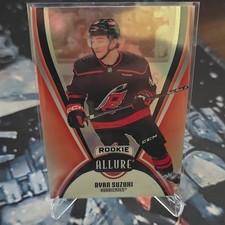 Upper Deck 2025-26 Allure Rookie Red Rainbow #143 Ryan Suzuki Hurricanes NHL
