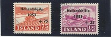 ISLAND n° 243/4 used value 9 €