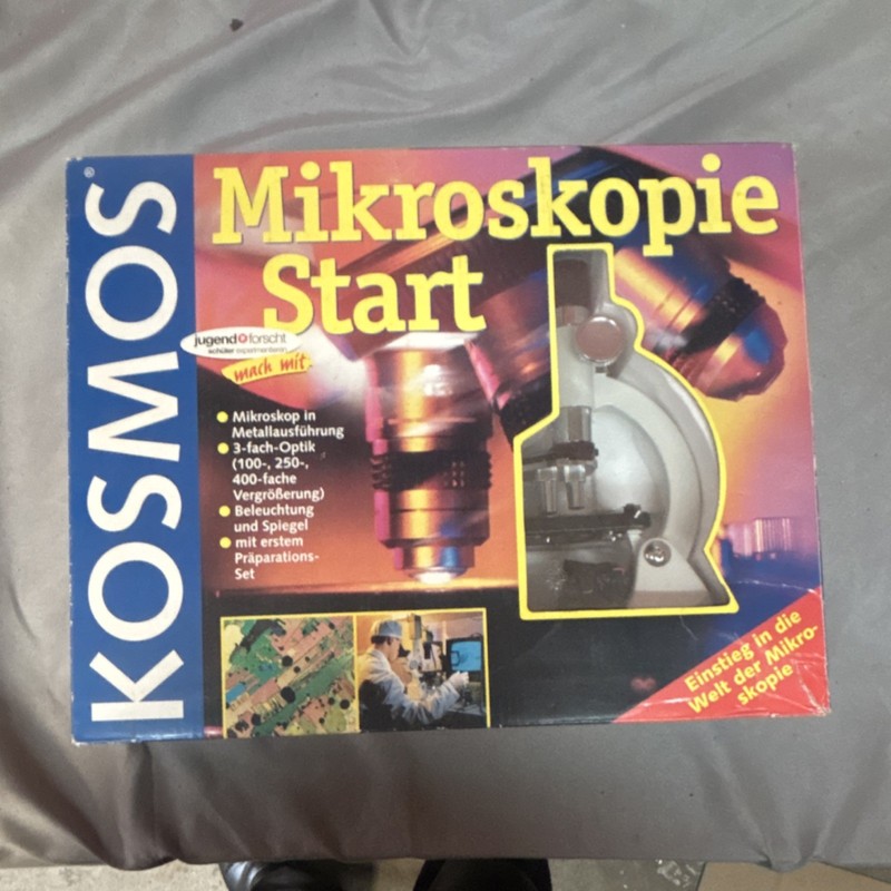 Kosmos Microscope Educational Toy Set for Ages 8-11 & 12-16 Years