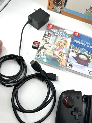 Consola Nintendo Switch Edición Animal Crossing con Caja y Más (Ver Desc.) - Imagen 10 de 22