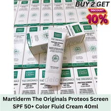 Martiderm The Originals Proteos Screen SPF 50+ Color Fluid Cream 40ml Sunscreen