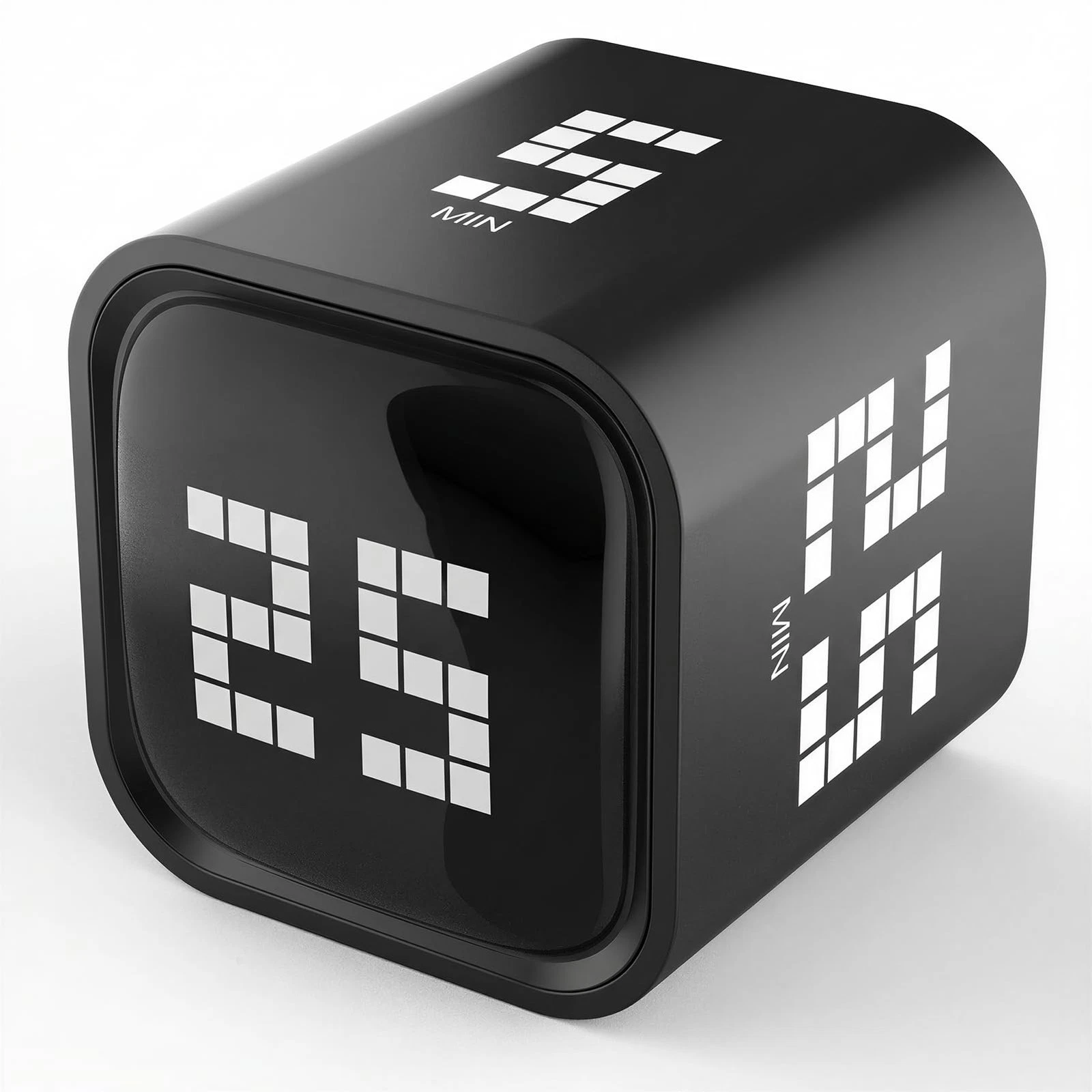 Rotating Focus Timer, 5/25/10/50Minute Pomodoro Timer, Desk Flip Countdown wi...