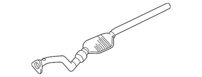 Genuine Audi Catalytic Converter 8D0-253-057-KX