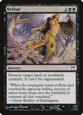Champions of Kamigawa Befoul MTG Magic the Gathering NM