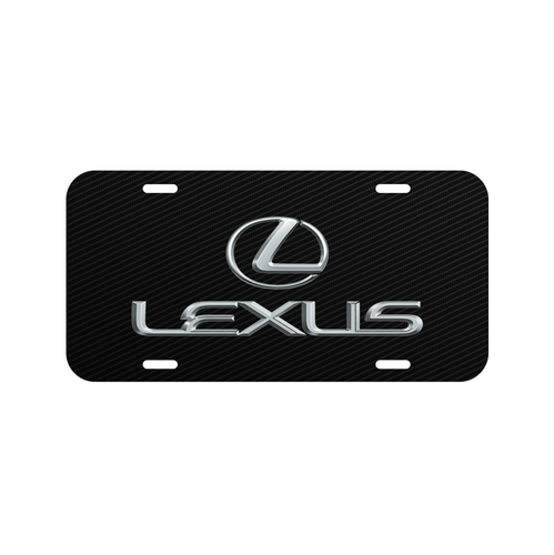 NEW Lexus Carbon Appearance Plate CAR SUV - Picture 2 of 2