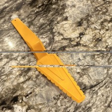 Tupperware Yellow Plastic Pie Cake Slicer Vintage