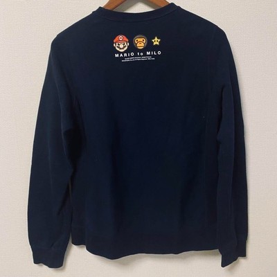 A BATHING APE マリオ スウェット A BATHING APE マリオ スウェット A BATHING APE×任天堂 'マリオ