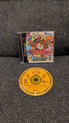 Samba de Amigo Sega Dreamcast 2000 Complete in Box with Manual, Tested Working