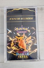 Pokemon Booster Bundle Display Acrylic Case-Magnetic Lid-Fast Ship Back n Stock