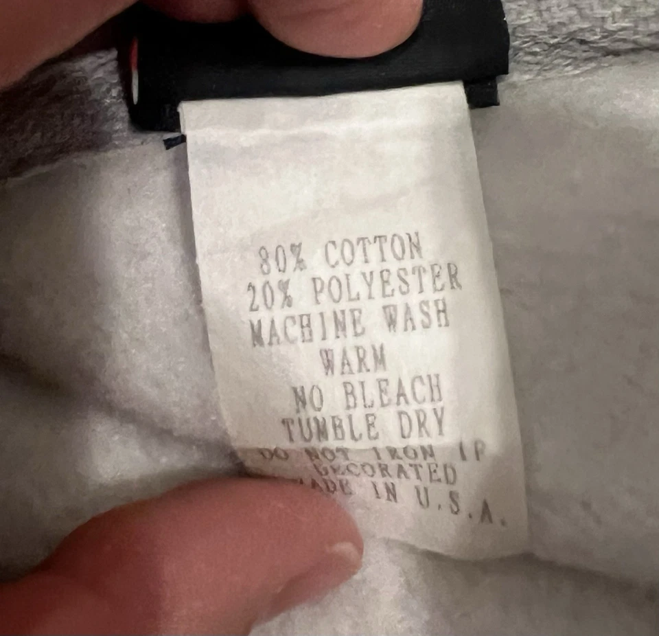 Vintage 2000s Flip Skateboards Hoodie M — USA Made — Red Block Logo — Gray - Image 4 of 4