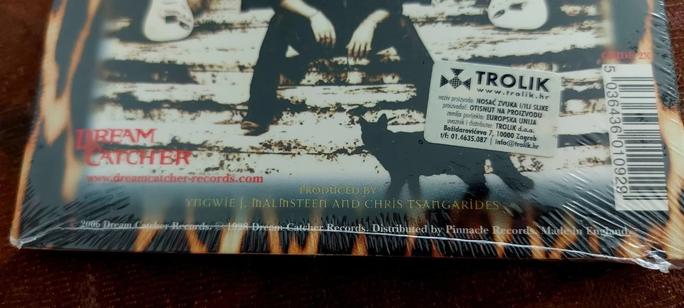 YNGWIE MALMSTEEN - FACING THE ANIMAL CD NEW SEALED Foto 3 de 3