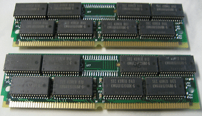 64MB Edo 72pin Simm Memoria RAM Per Amiga Blizzard 1260 Usato - Foto 8