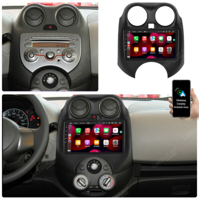 Apple Carplay Autoradio für NISSAN MICRA 4 K13 2010-2016 Android 13.0 GPS 2G+32G