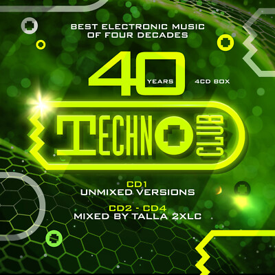 CD 40 Years Techno Club von Talla 2XLC 4CDs