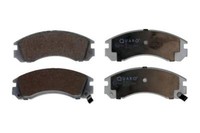 Quaro QP0174 Bremsbelagsatz, Scheibenbremse Vorderachse FÜR CitroËN Dodge Mitsub