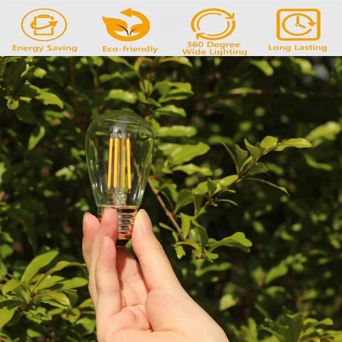 12V E26 LED Bulb 12-Pack 40W Equivalent Warm White 2700K Low Voltage Light AC/DC - Picture 3 of 5