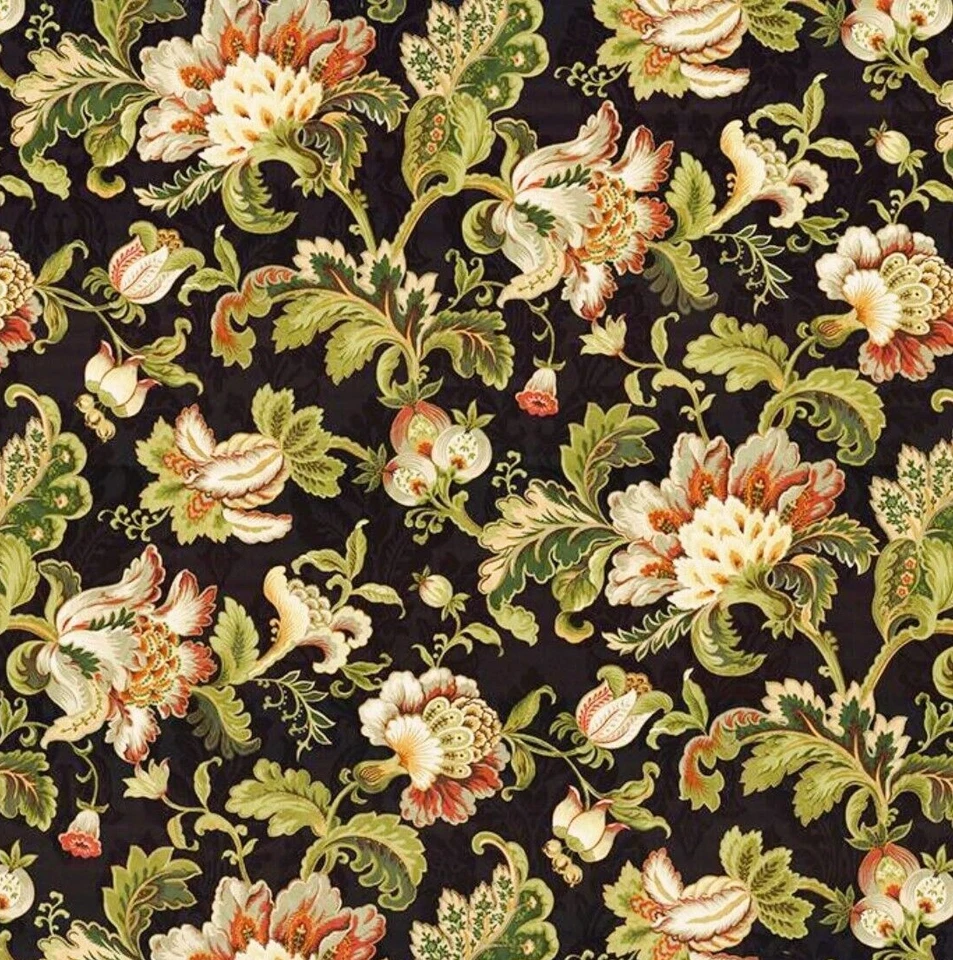 Tela almohada de costura para cortinas decoración del hogar Mill Creek CEREMONICA PEDERNAL FLORAL POR Foto 4 de 4