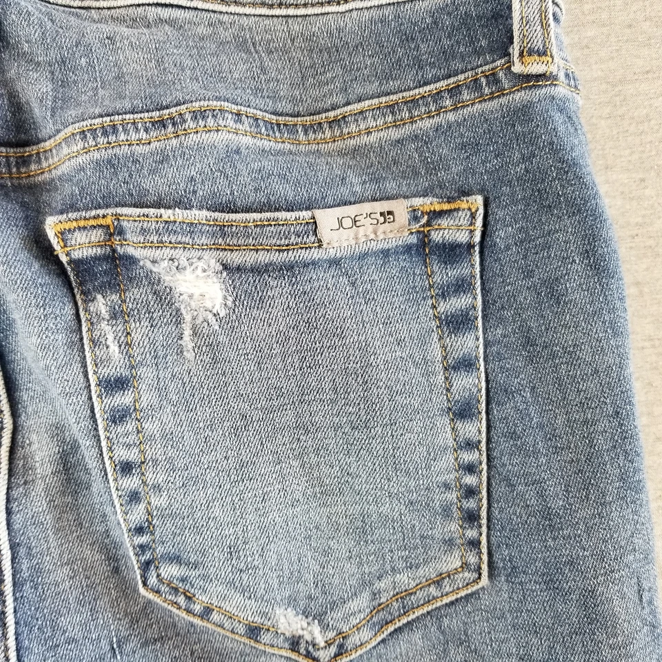 Jeans feminino Joes tamanho 29 cintura alta cropped lavagem média Normcore boa qualidade fofo - Imagem 4 de 4