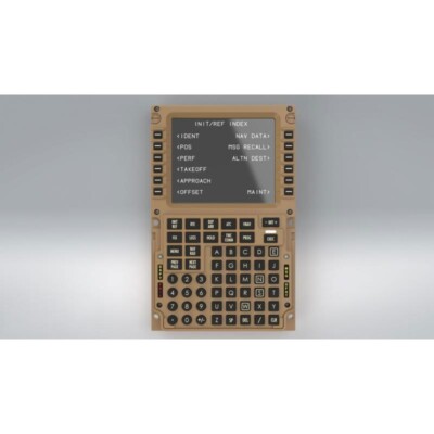Original  747 CDU Control Display Unit for Cockpit Simulator Flight Simulation