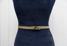 Vintage PIERRE CARDIN leather belt size medium