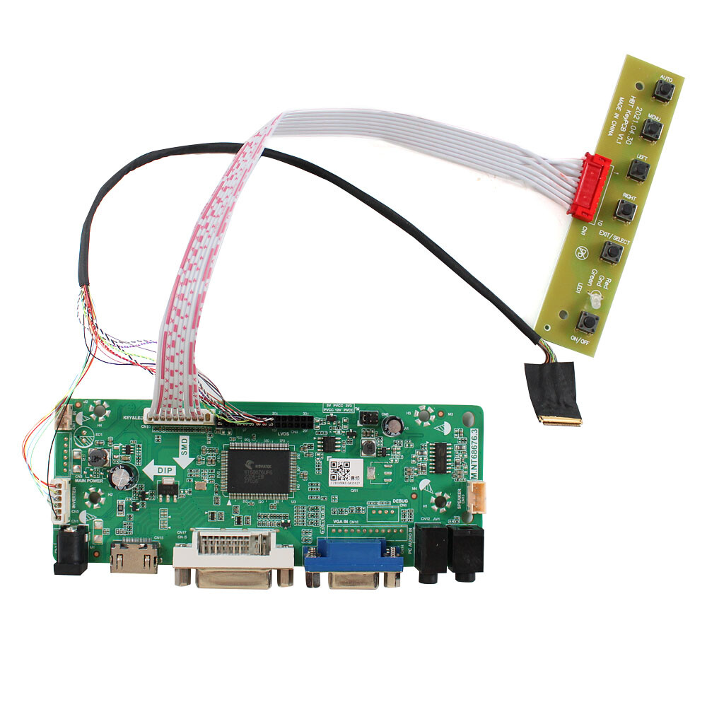 HD VGA DVI Audio Control Board for 10.1inch 1280x800 G101ICE-LH1 LCD Screen