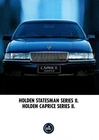 Holden Statesman and  Caprice VQ Series II Brochure 1992