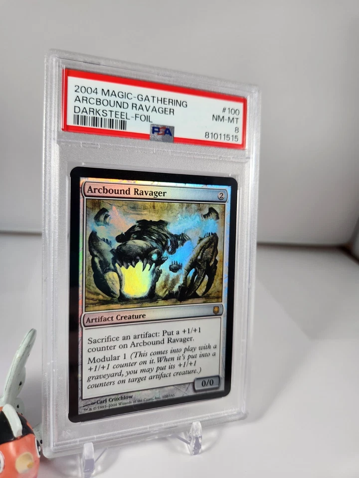PSA 8 2004 Foil Arcbound Ravager Darksteel - MTG - Holo - Low Pop Only 2 higher - Image 3 of 4