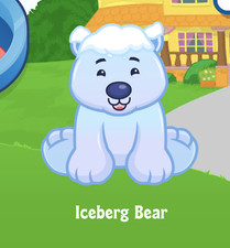 Webkinz Iceberg Bear Virtual PET Adoption Code Only Messaged Webkinz Seasonal  