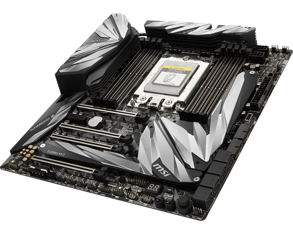 FOR MSI MEG X399 CREATION Motherboard AMD X399 Socket TR4 | eBay