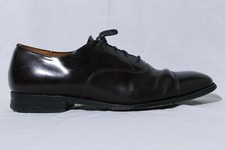 Church's Custom Grade Men's Burgundy Leather Cap Toe Oxford Dress Shoes sz 9AB