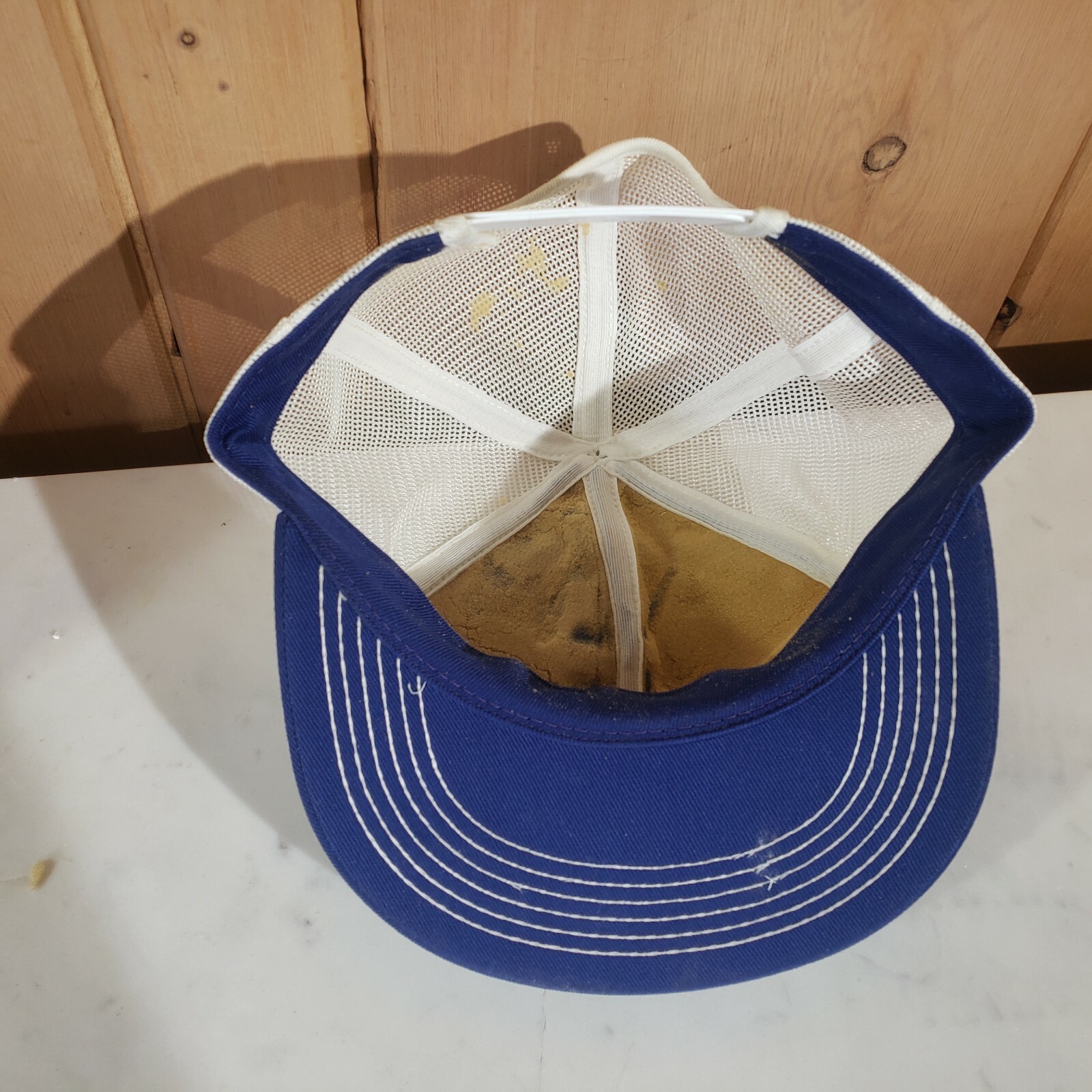 Vintage Goodyear Patch Mesh Snapback Trucker Hat … - image 4